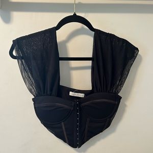 Black Corset Top